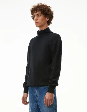MARK FAST Men Wool Turtleneck Long Sleeve Slim Fit Sweater