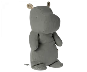 Medium Hippo Safari Friend in Chinos Green