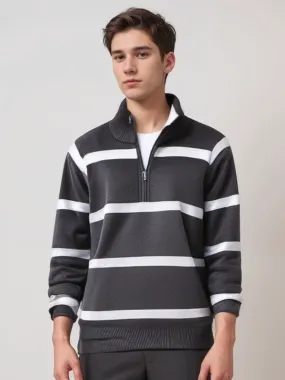 Men's Comfortable Cotton Zip Jumper for Everyday Wear | Ideal for Autumn/Winter Everyday Wear