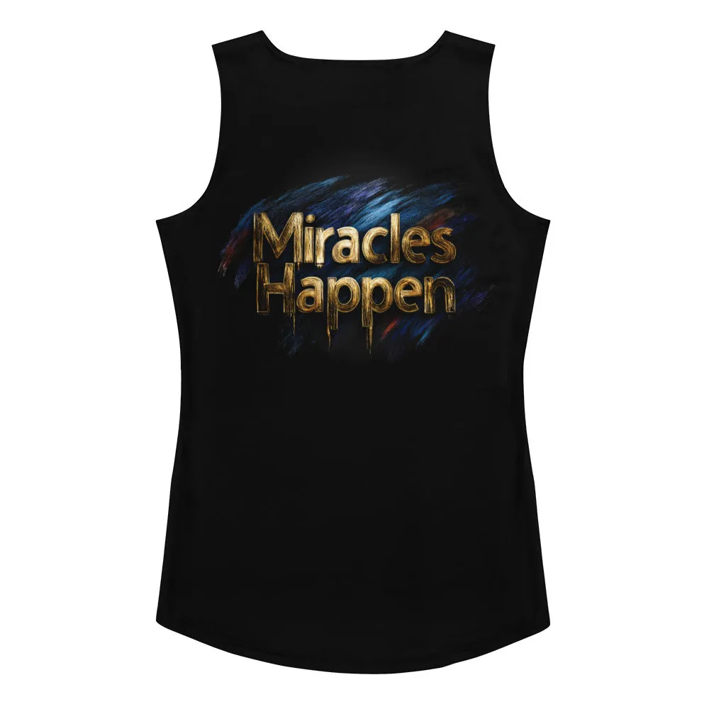 Miracles Happen: Infinite Possibilities Sublimation Cut & Sew Tank Top
