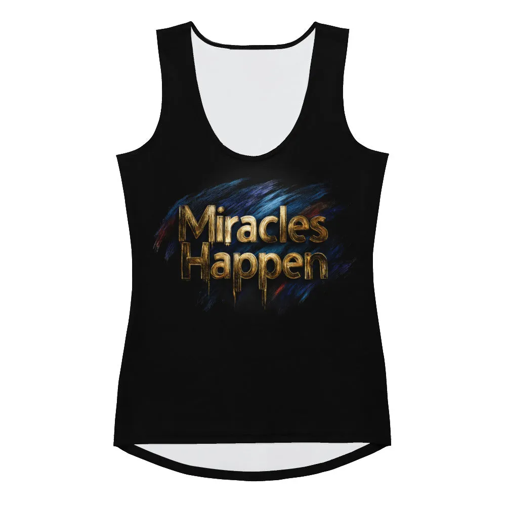 Miracles Happen: Infinite Possibilities Sublimation Cut & Sew Tank Top