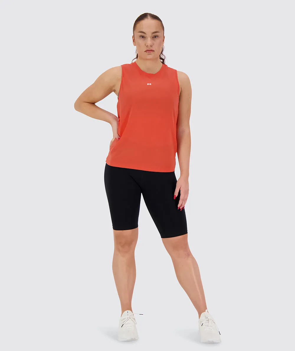 Muscle Tank Top (Poppy Red)