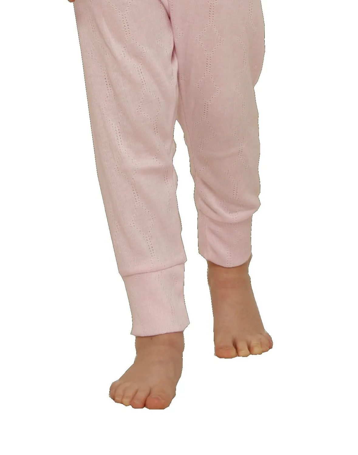 Octave® Girls Thermal Underwear Fancy Knit Long Jane