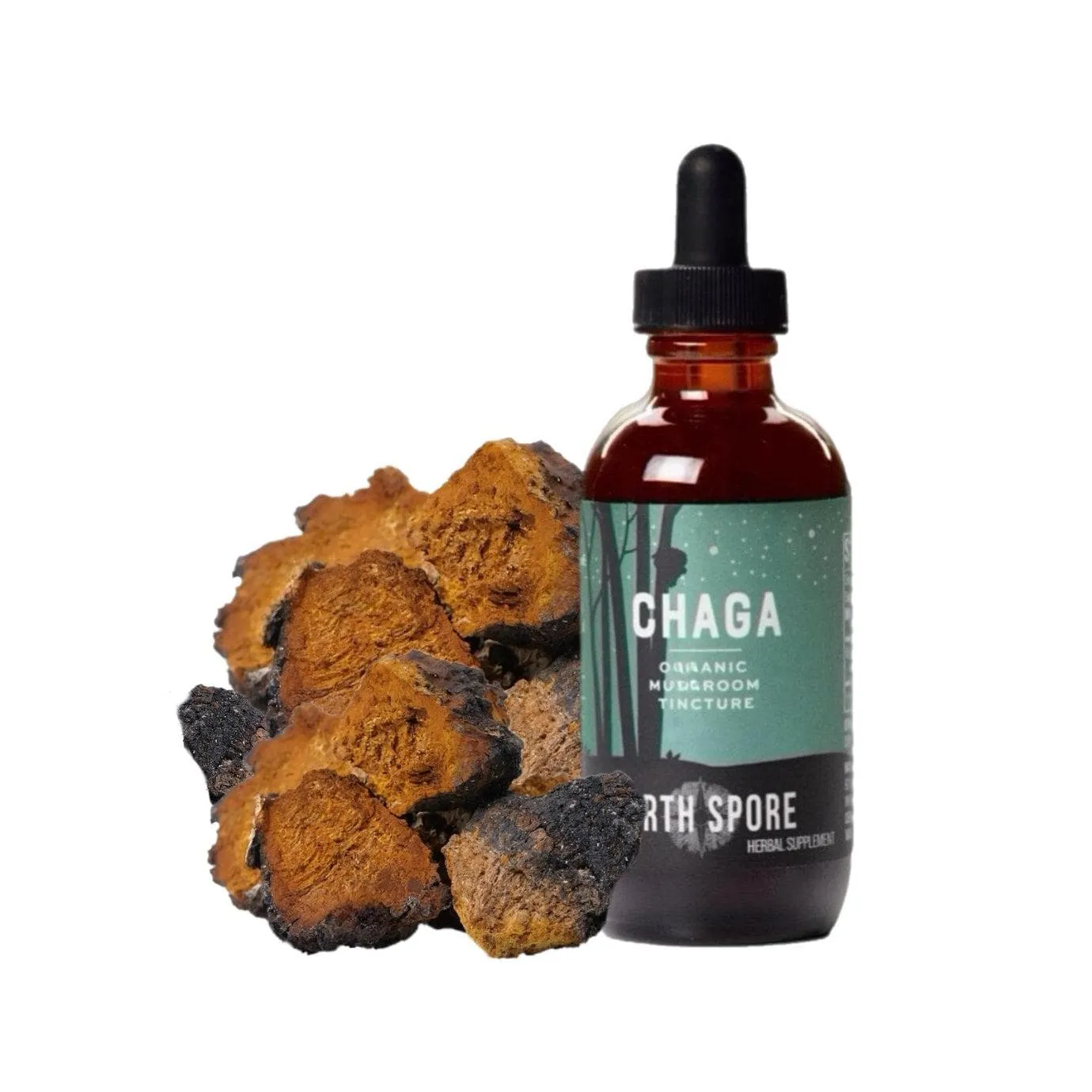 Organic Chaga Mushroom Tincture
