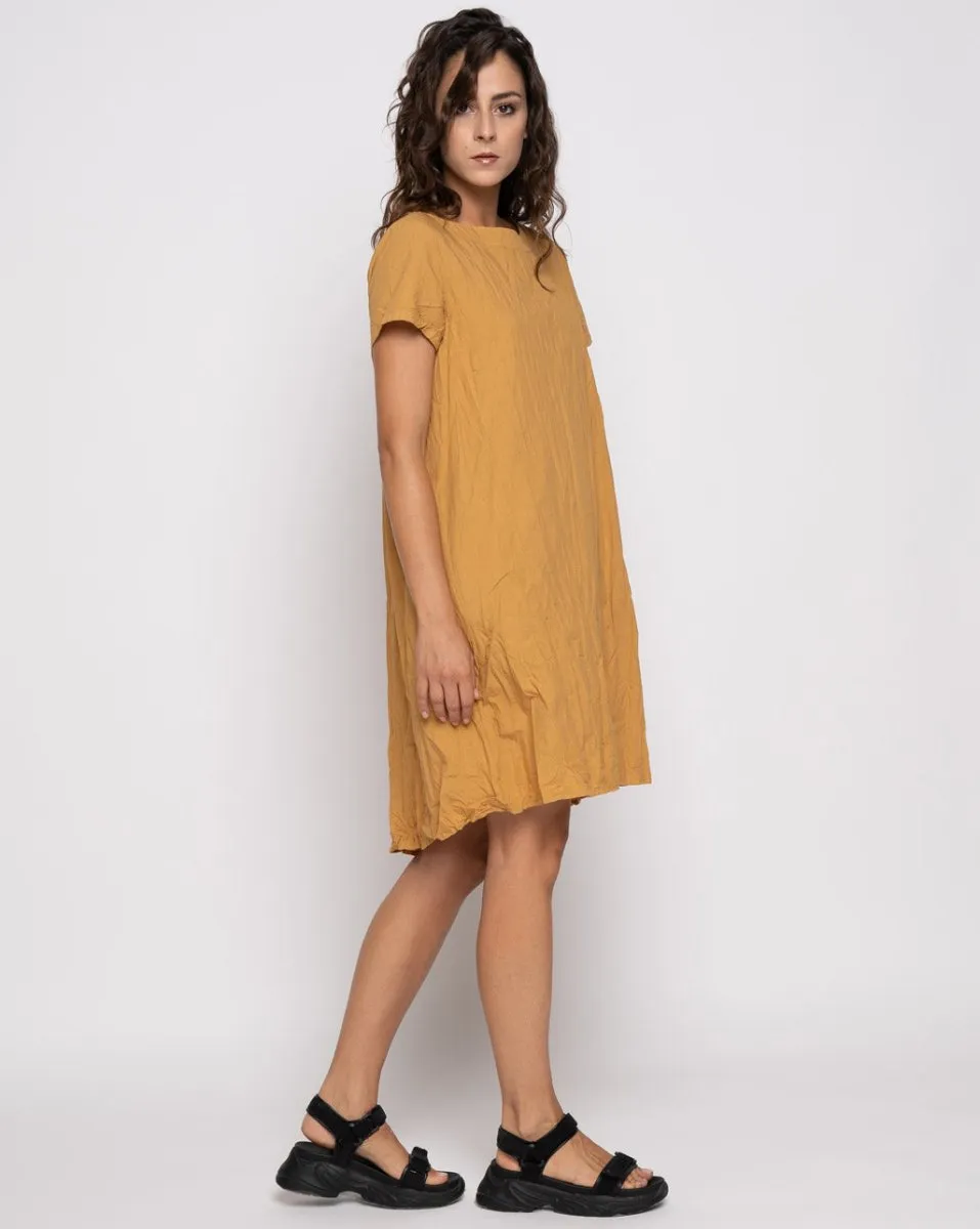 Organic Crinkle Babydoll Dress