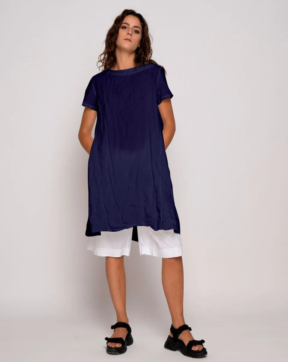 Organic Crinkle Babydoll Dress