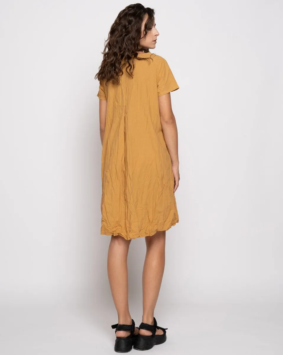 Organic Crinkle Babydoll Dress