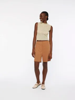 QUEST bermuda shorts - caramel