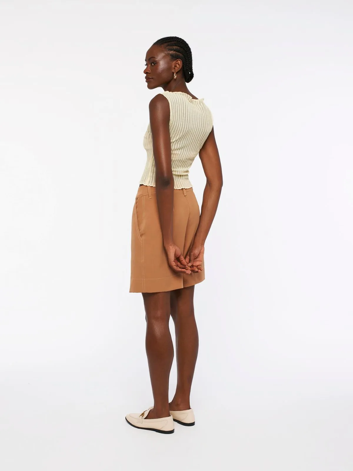 QUEST bermuda shorts - caramel
