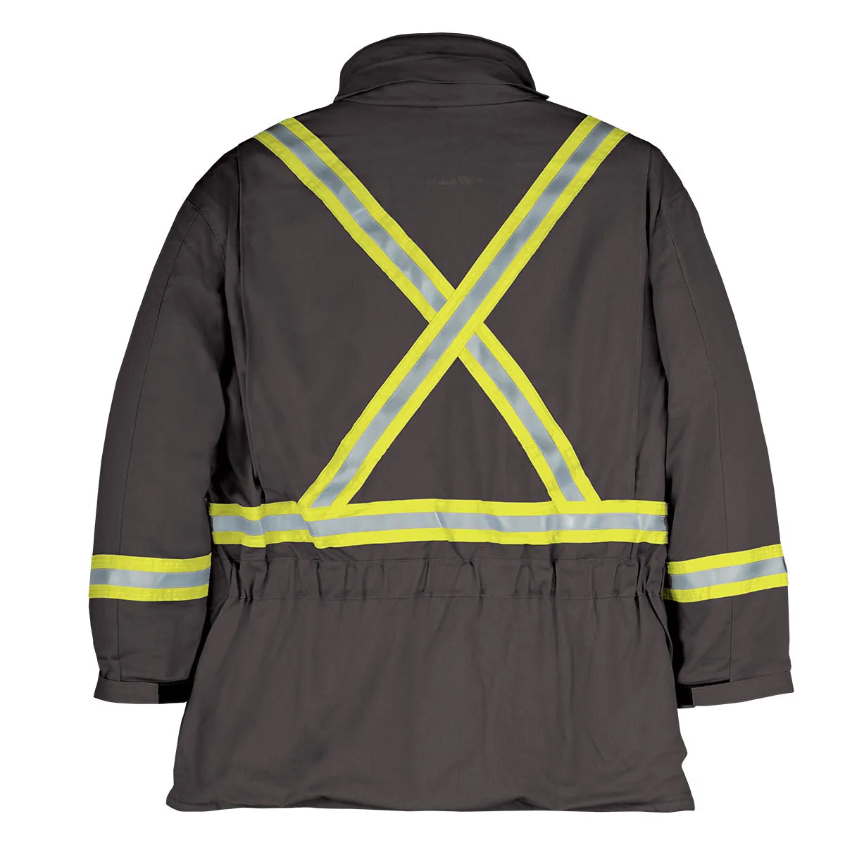 Quilt Lined Parka Arctic with Reflective Material - M305US7