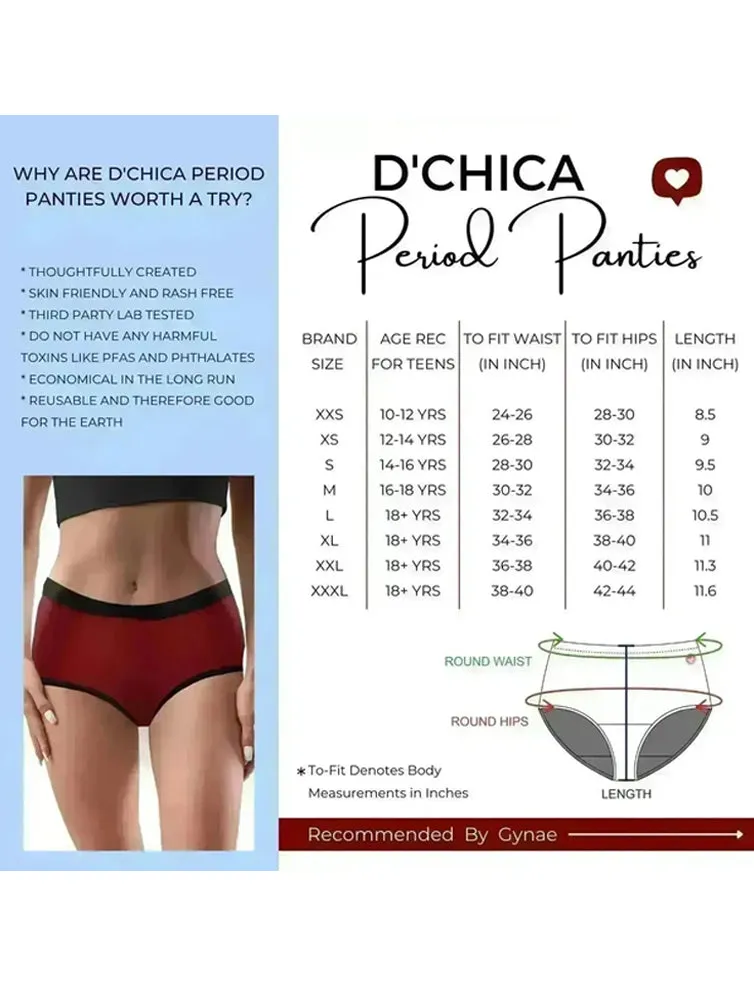 RASH FREE OLIVE GREEN PERIOD PANTIES | NO PAD NEEDED | LEAKPROOF | REUSABLE