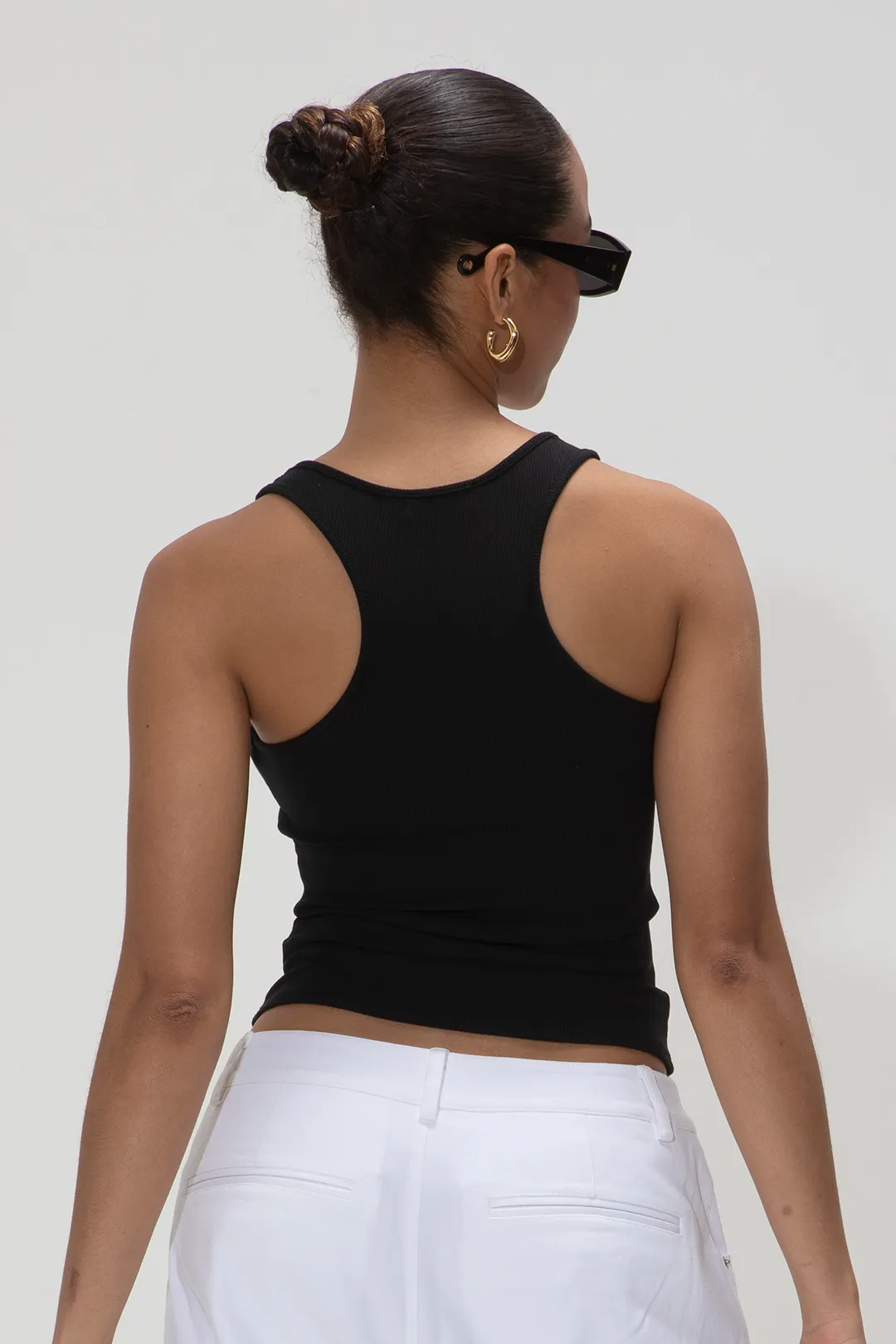 RIB TANK - BLACK