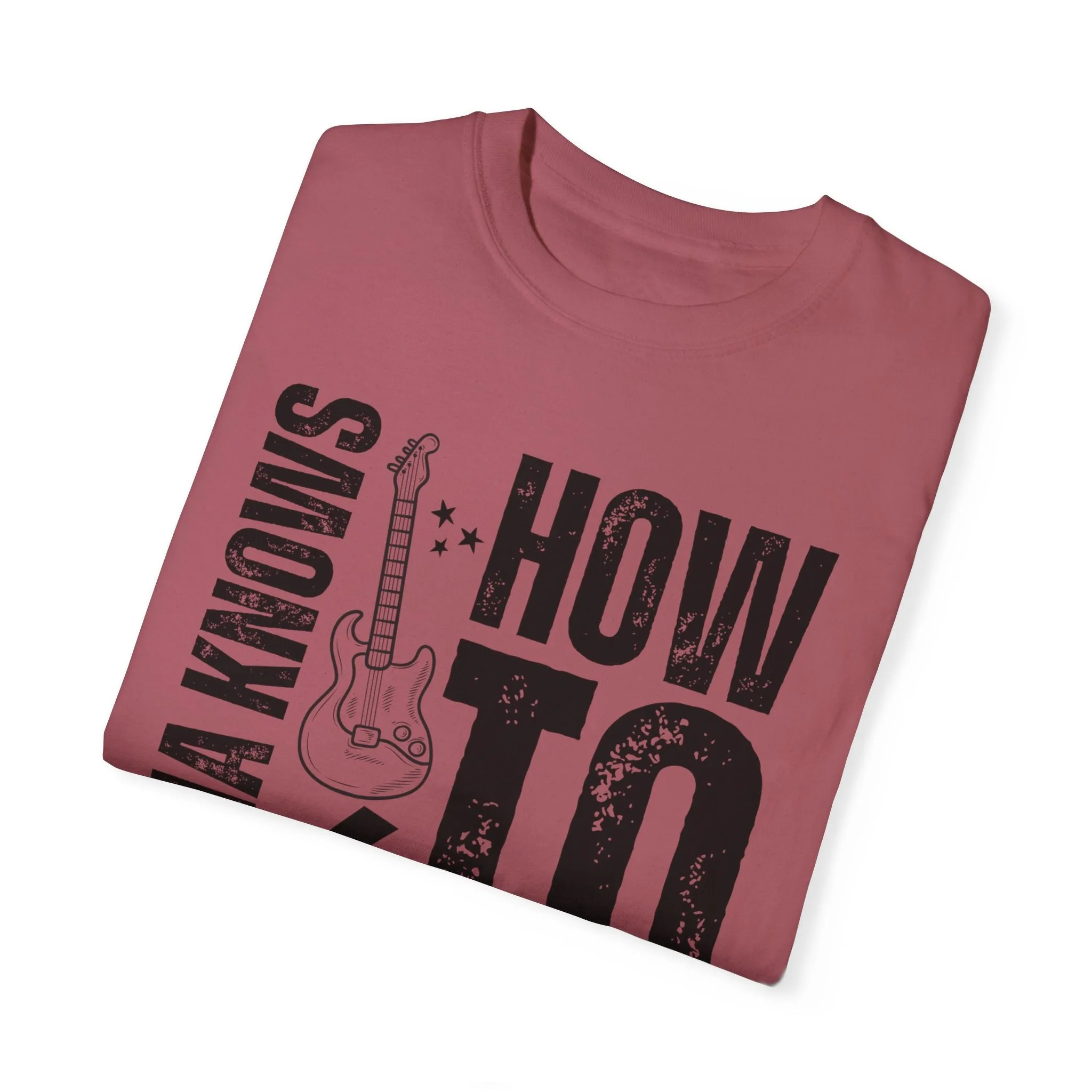 Rockstar Momma Women's Comfort Colors T-Shirt for Mothers