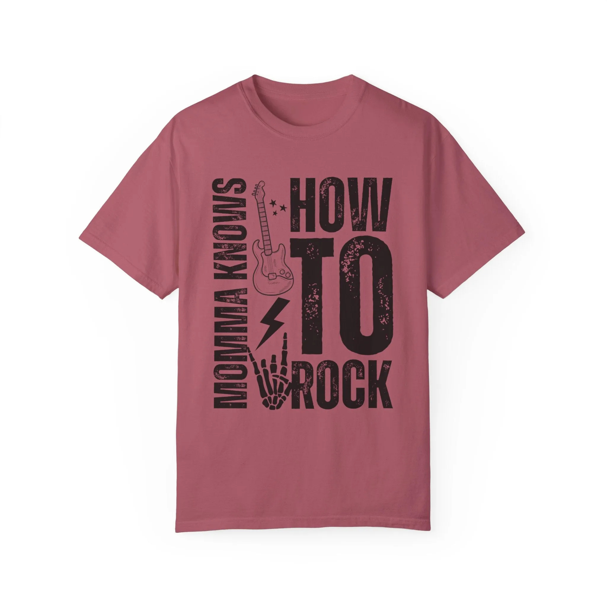 Rockstar Momma Women's Comfort Colors T-Shirt for Mothers