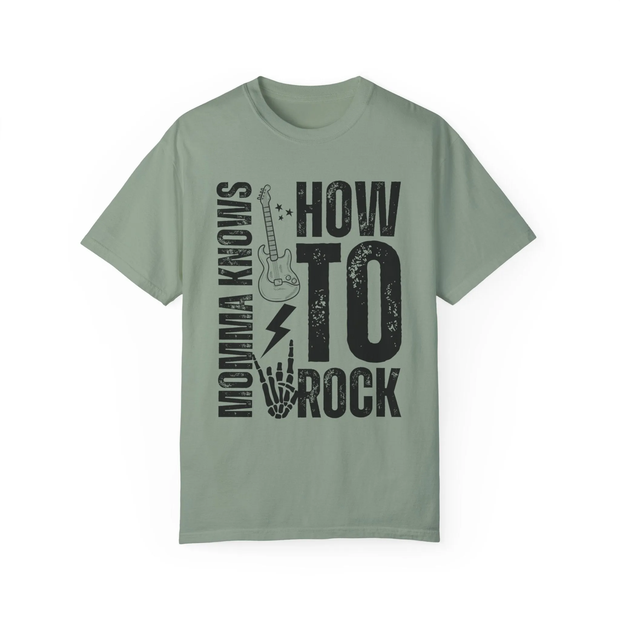 Rockstar Momma Women's Comfort Colors T-Shirt for Mothers