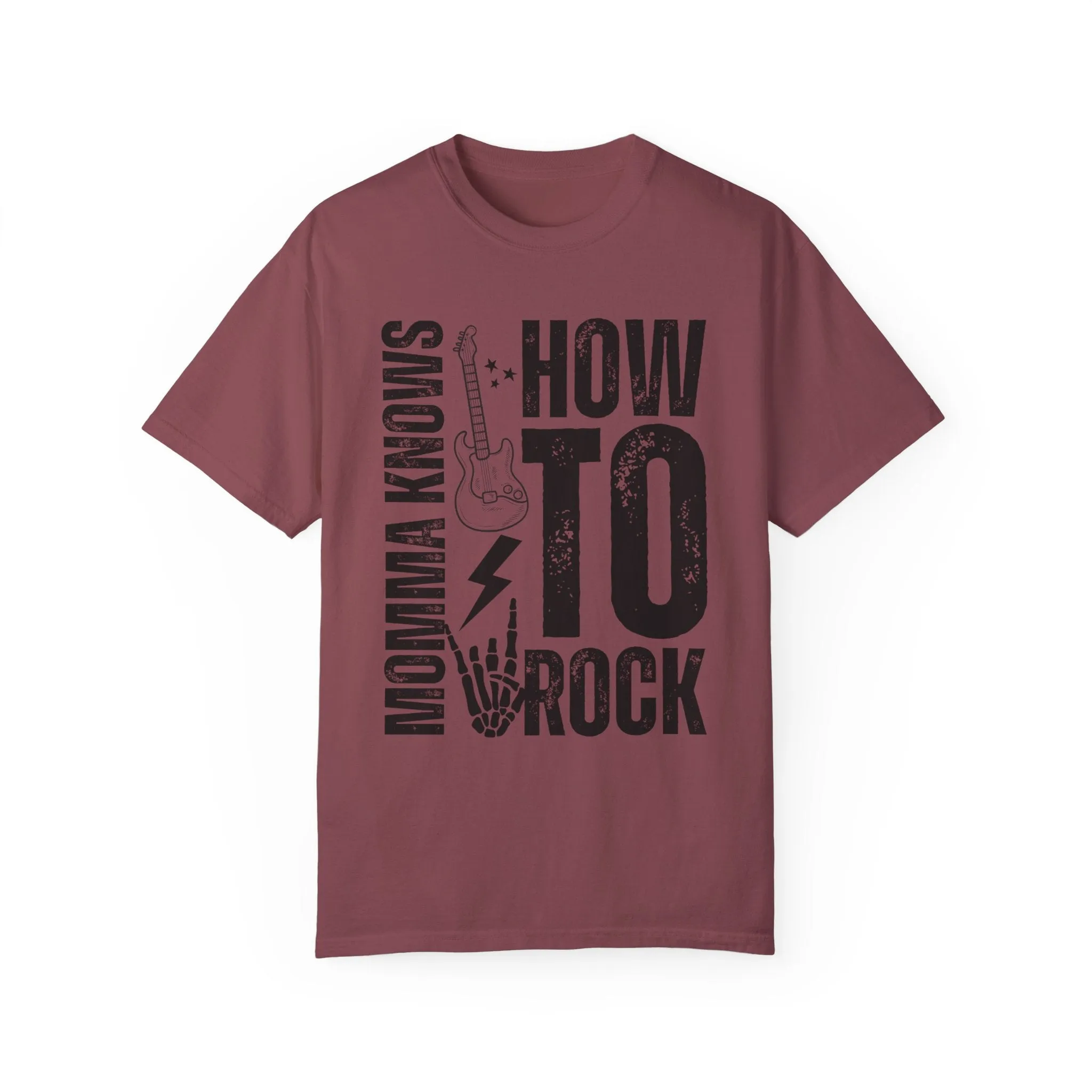 Rockstar Momma Women's Comfort Colors T-Shirt for Mothers