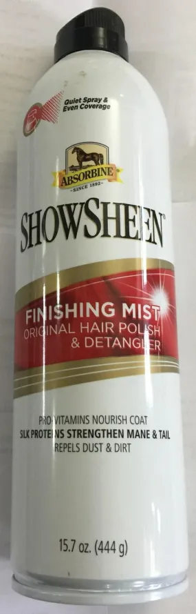 Showsheen Finishing Mist Aerosole