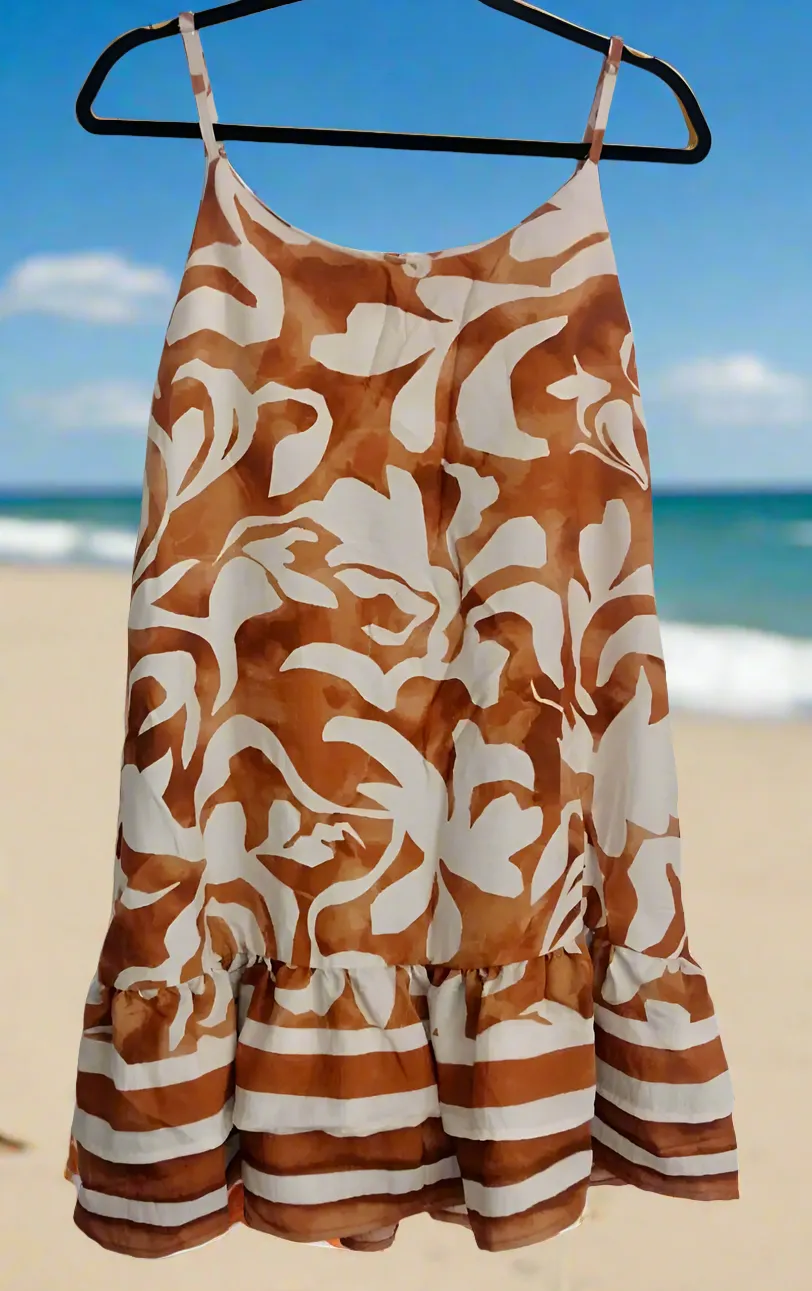 Strappy Dress Mosaico | Handcrafted Elegance | Nido Shop