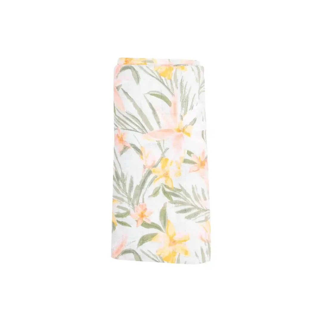 Swaddle Blanket - Island Floral - 47X47