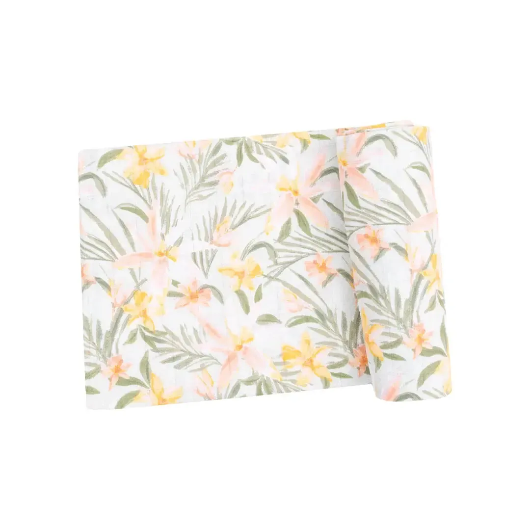 Swaddle Blanket - Island Floral - 47X47