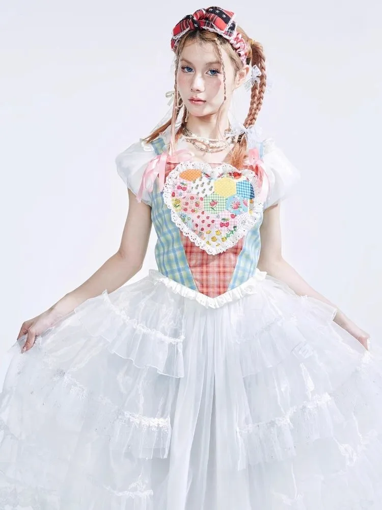Sweet Corset Camisole Tank Top【s0000008228】