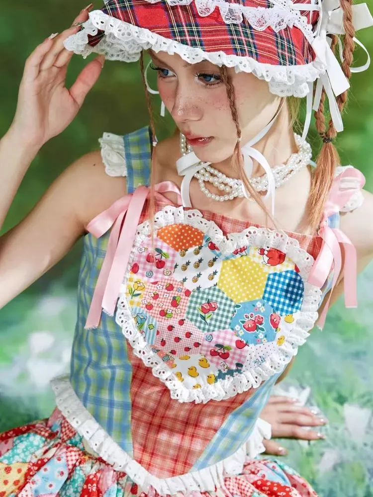 Sweet Corset Camisole Tank Top【s0000008228】
