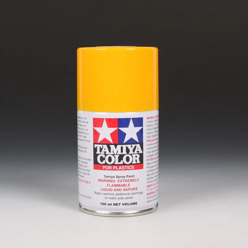 Tamiya Camel Yellow TS-34 - Spray For Plastics