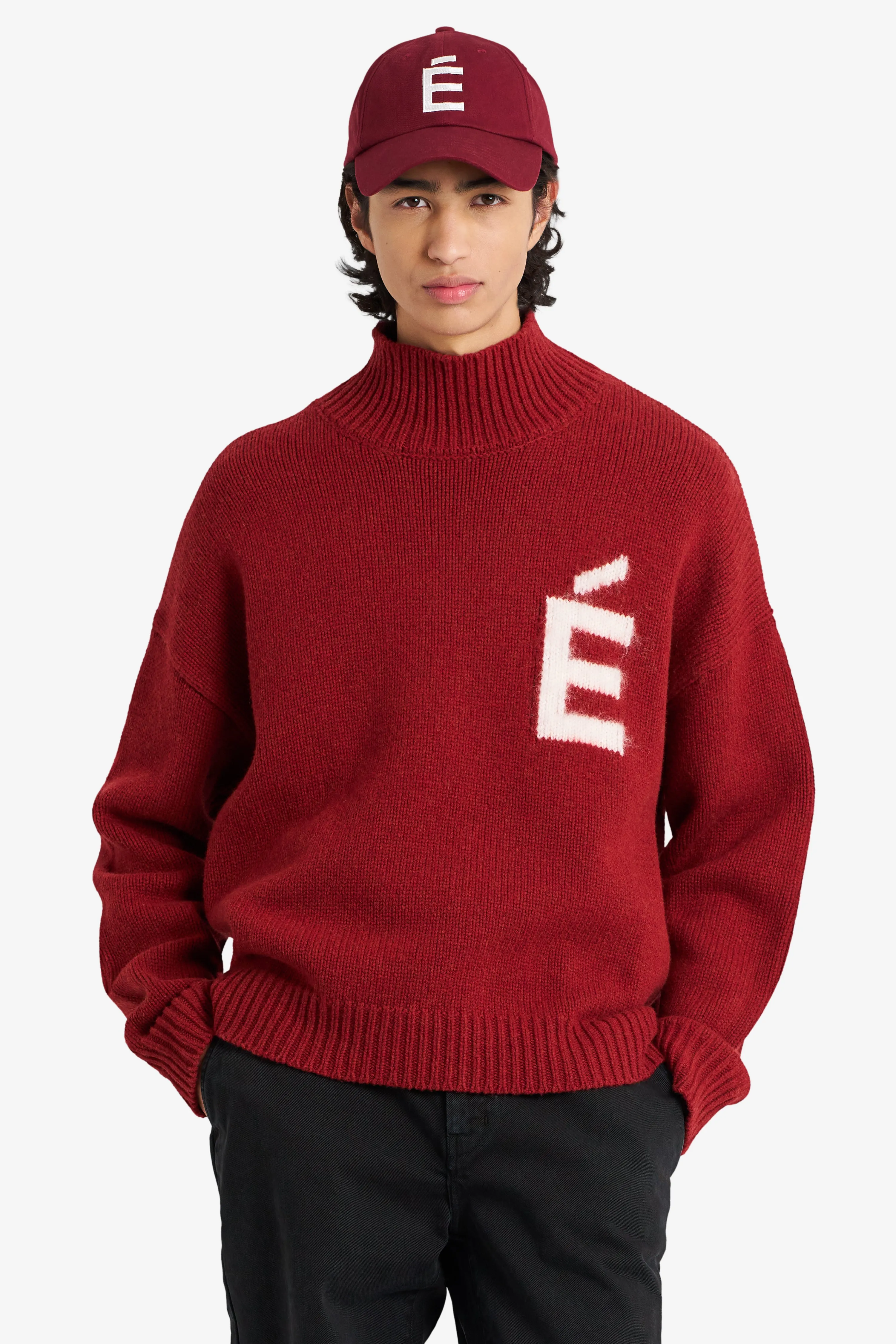 TURTLE NECK RED