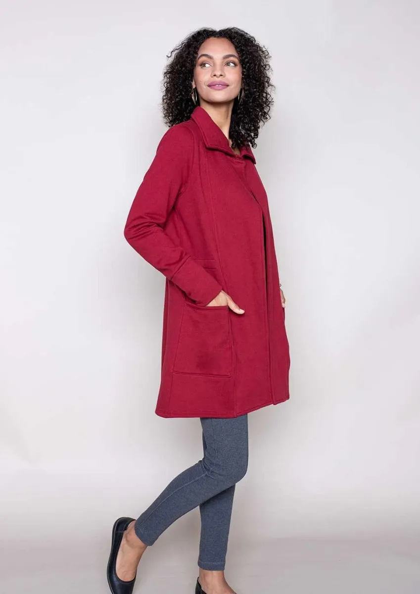 Urban Coat in Medieval Blue