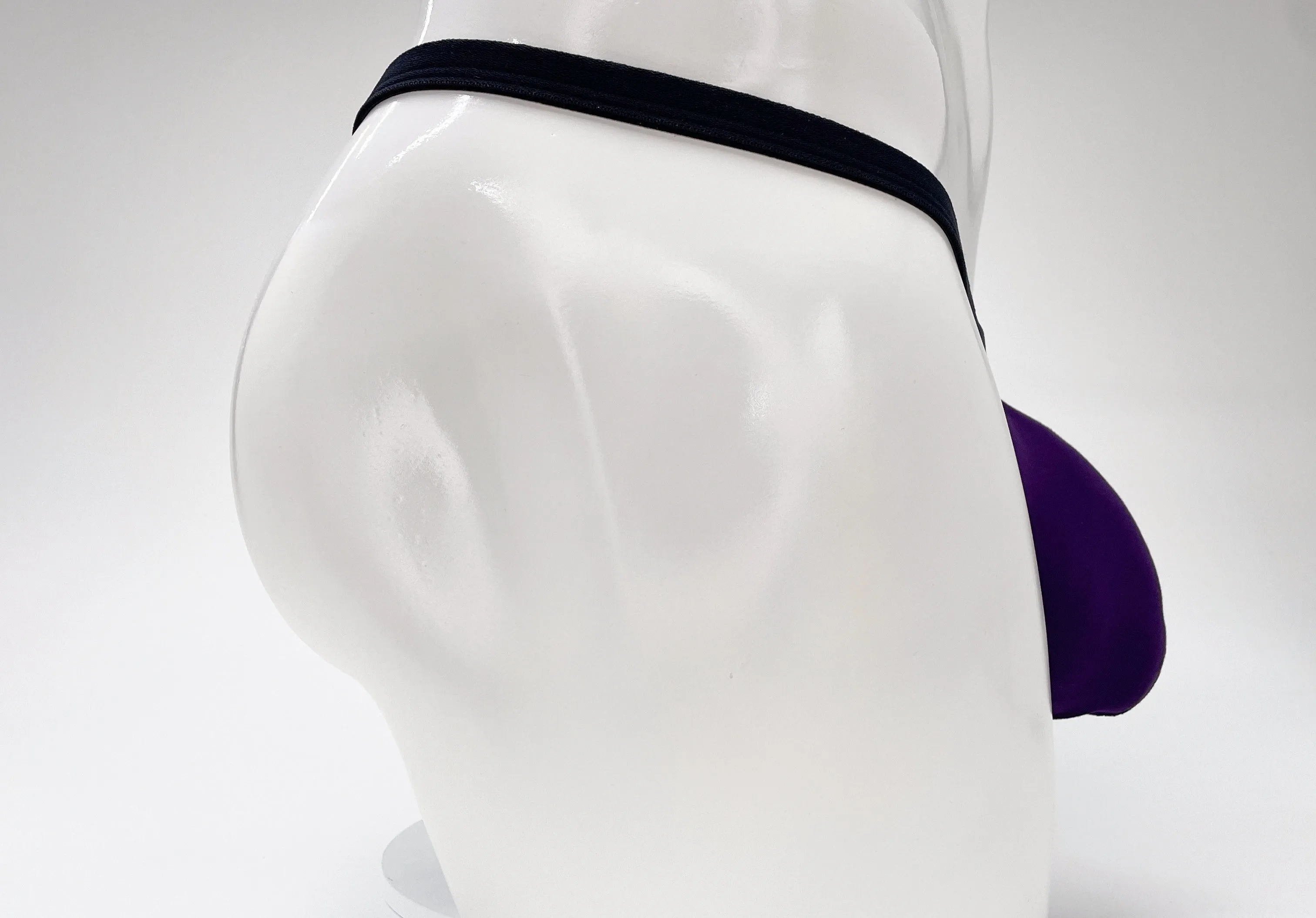 WildmanT Modal Micro Thong Big Boy Pouch Purple