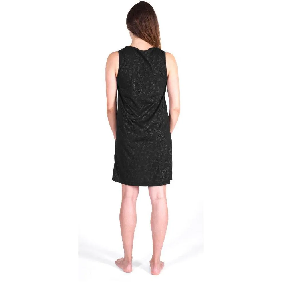 Women's Moisture Wicking Gathered Tank Nightgown