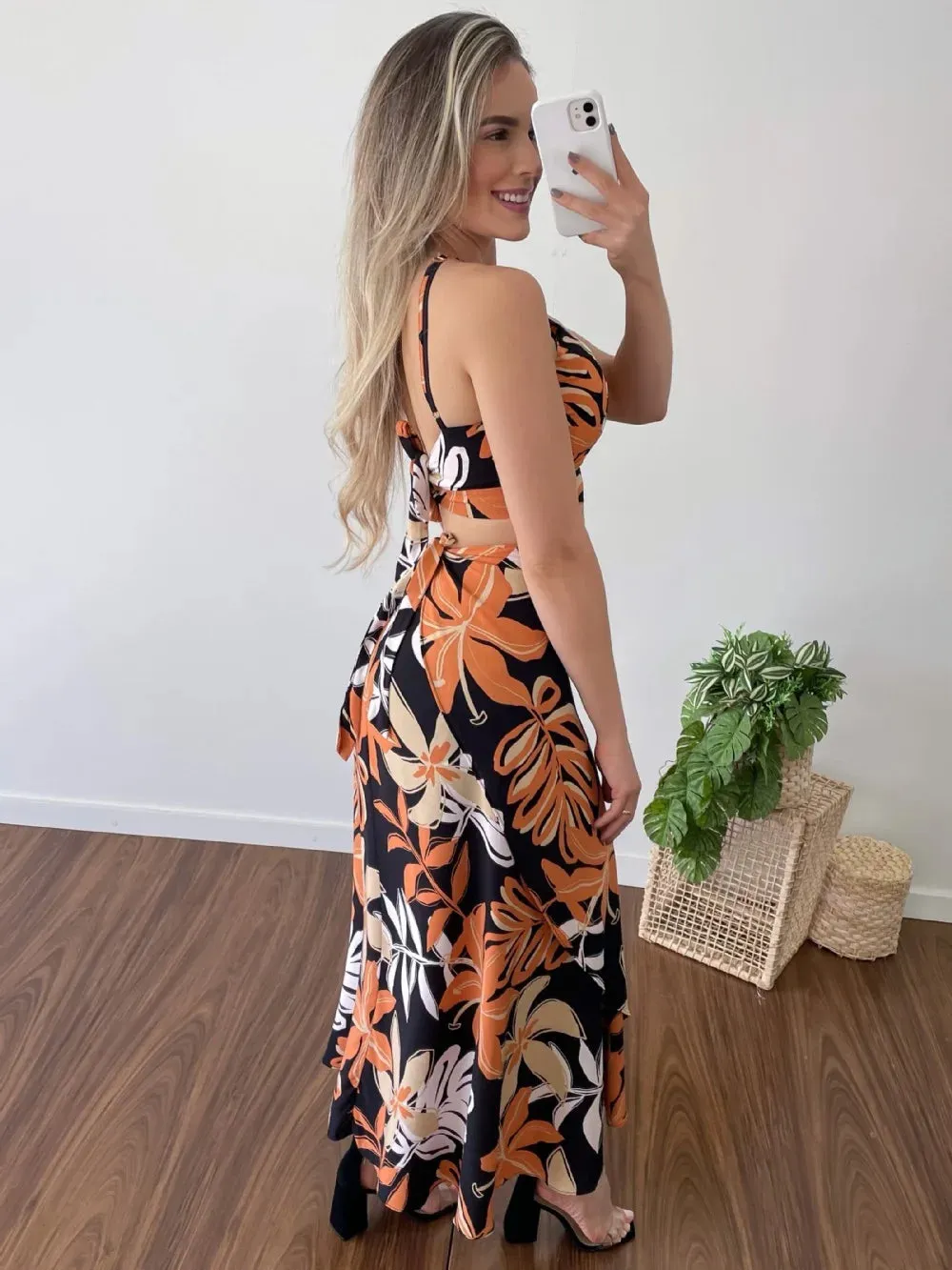 Women's Sleeveless Off Shoulder Tube Top And Long Skirt Set, Sexy Print, Short Tank Top, Summer Outfits, Beachwear Suit Y2k 2pc
