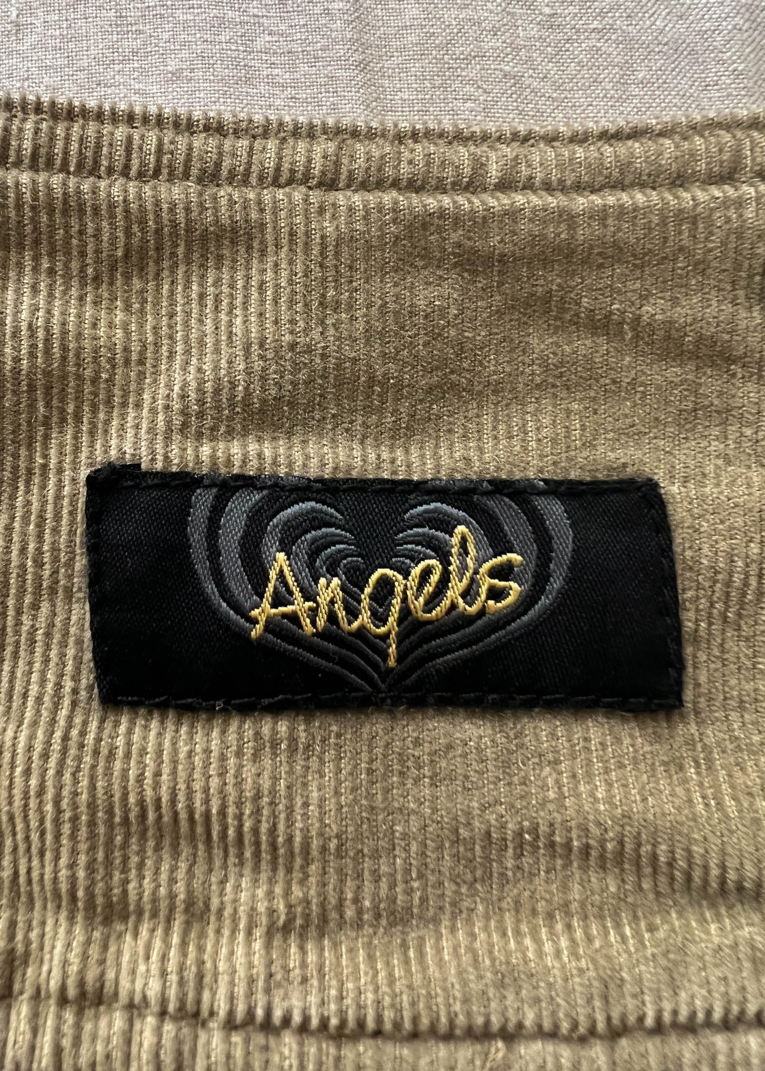 Y2k Corduroy Pleated Mini Skirt (S)